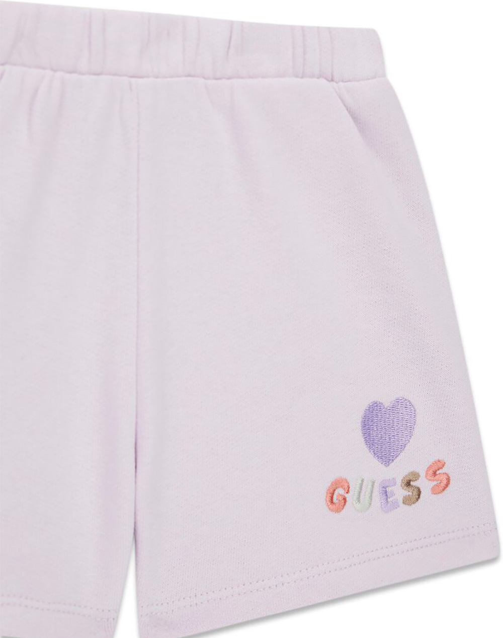 GUESS SET SS T-SHIRT+ACTIVE SHORTS CHILDRENS SET GIRL