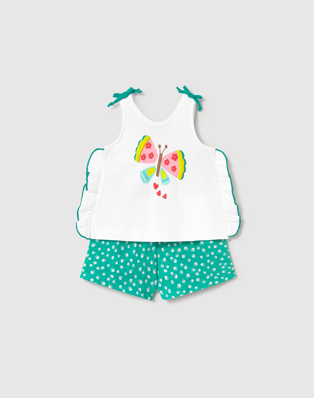 MAYORAL PRINTED SHORTS SET