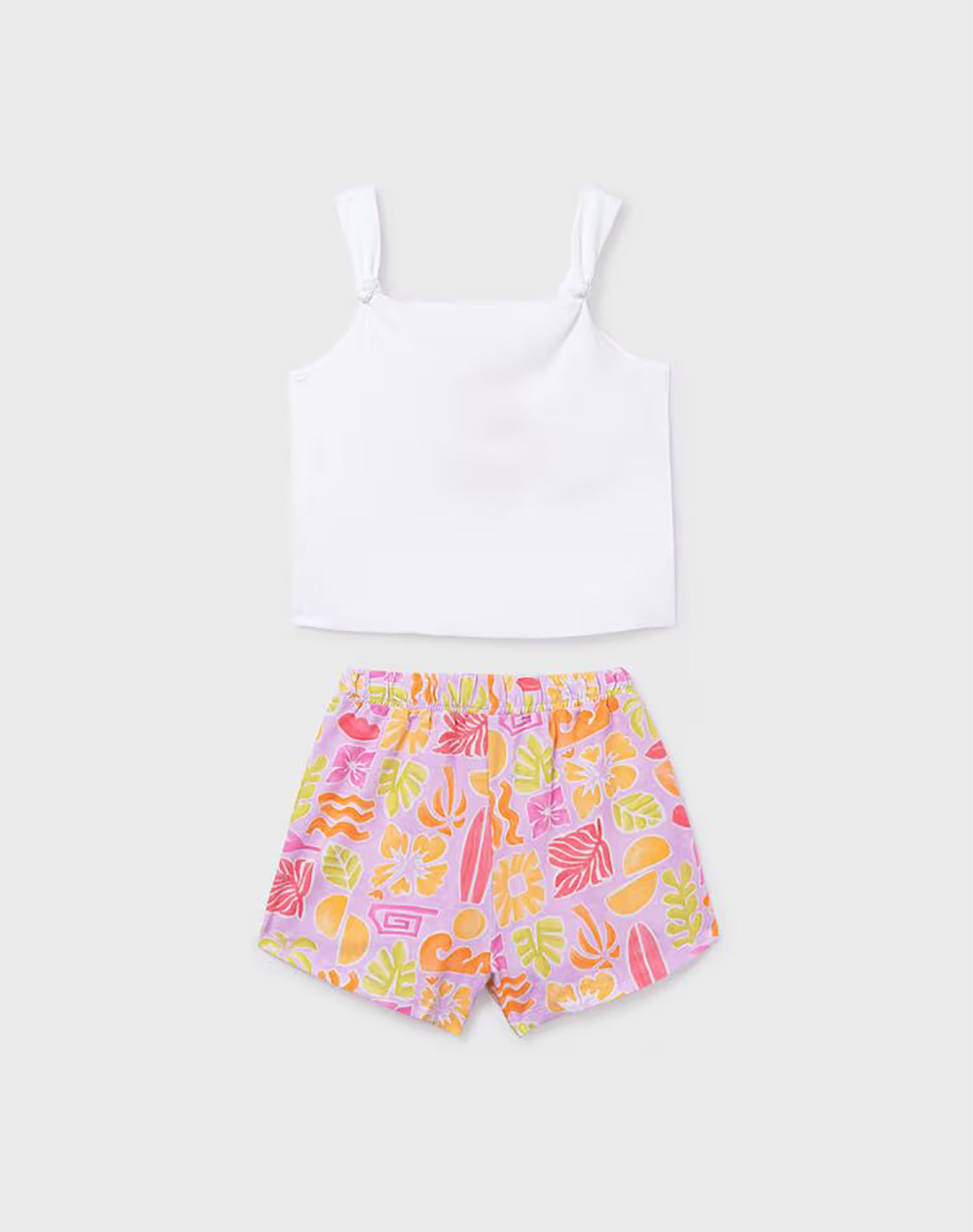 MAYORAL PRINTED SHORTS SET