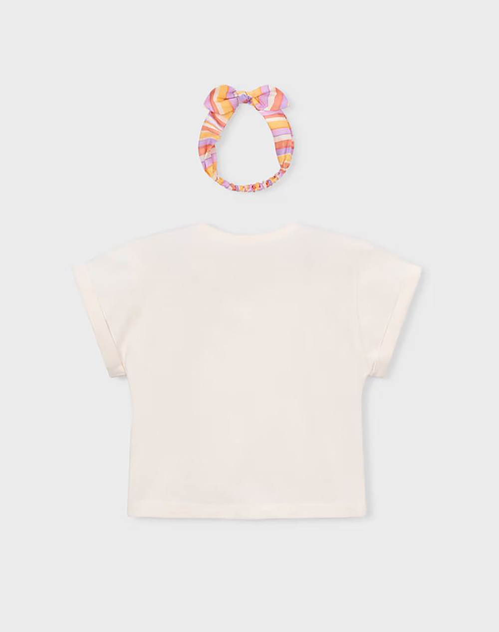 MAYORAL BLOUSE SHORT SLEEVE STRIPS