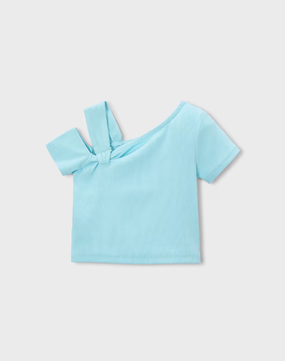 MAYORAL BLOUSE SHORT SLEEVE ASYMMETRICAL