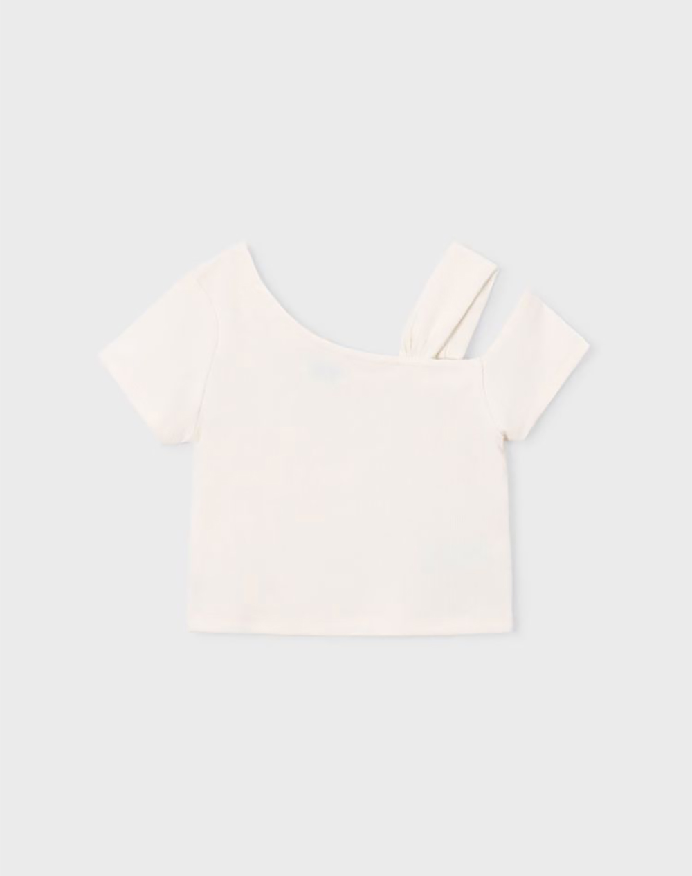 MAYORAL BLOUSE SHORT SLEEVE ASYMMETRICAL
