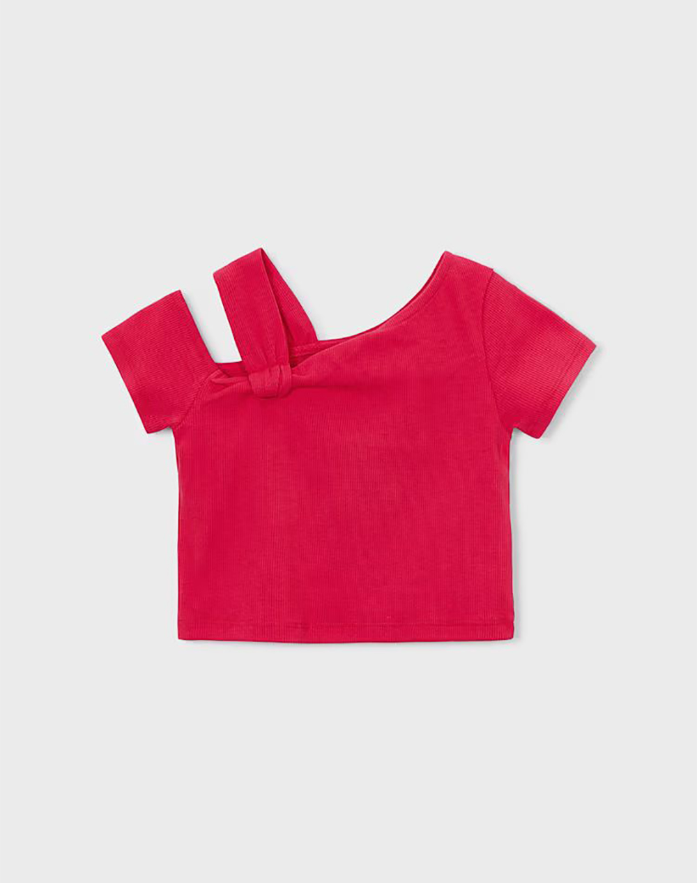 MAYORAL BLOUSE SHORT SLEEVE ASYMMETRICAL