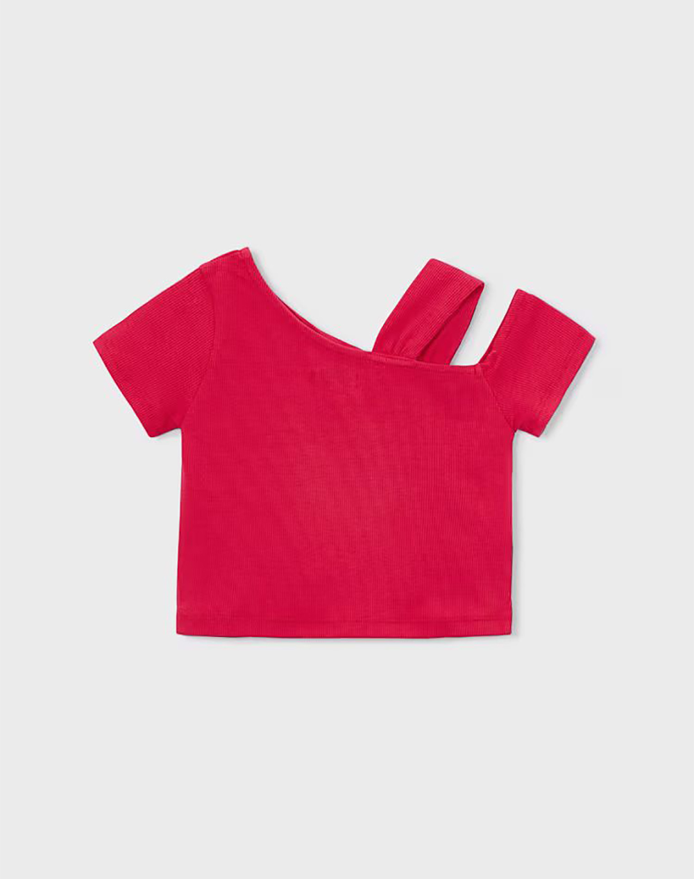 MAYORAL BLOUSE SHORT SLEEVE ASYMMETRICAL