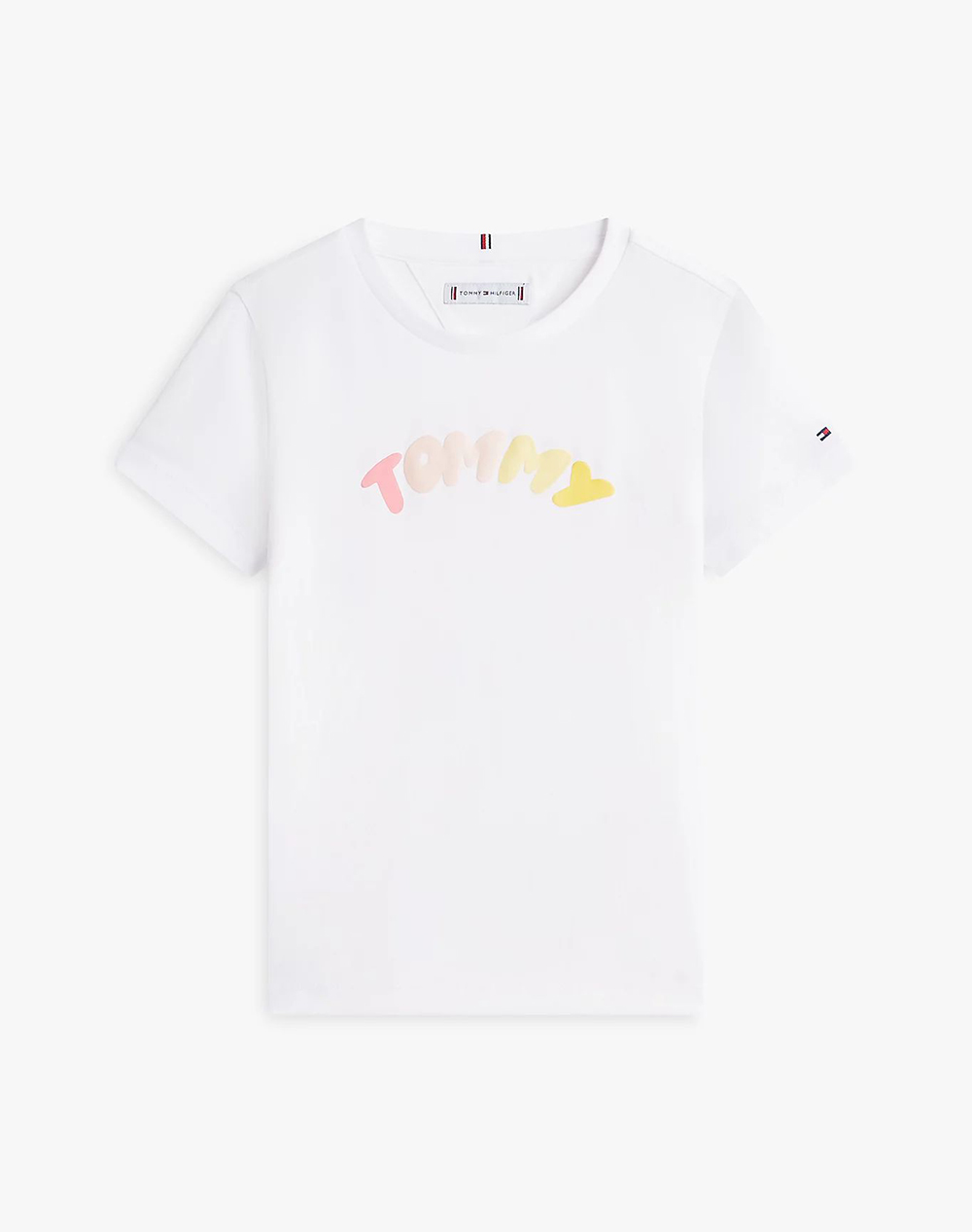 TOMMY HILFIGER TOMMY PUFF PRINT TEE SS