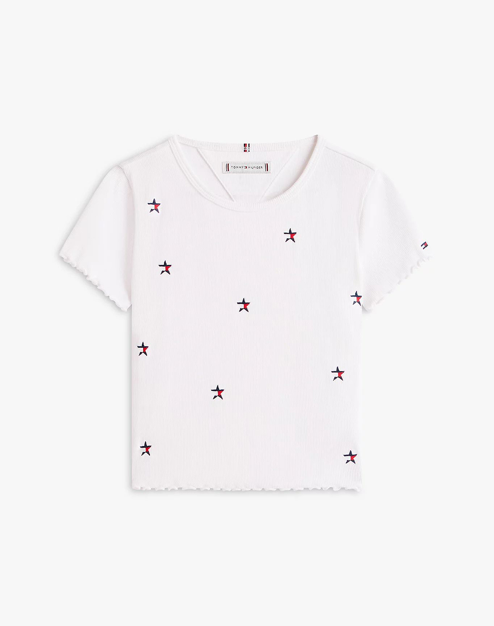 TOMMY HILFIGER RIB STAR TOP