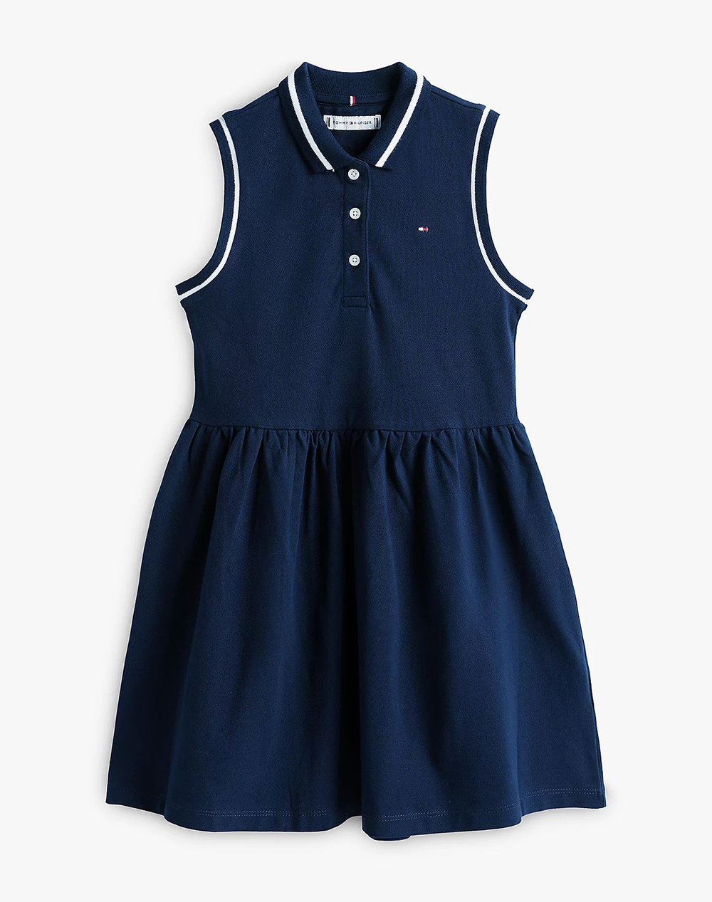 TOMMY HILFIGER POLO DRESS SLVLS