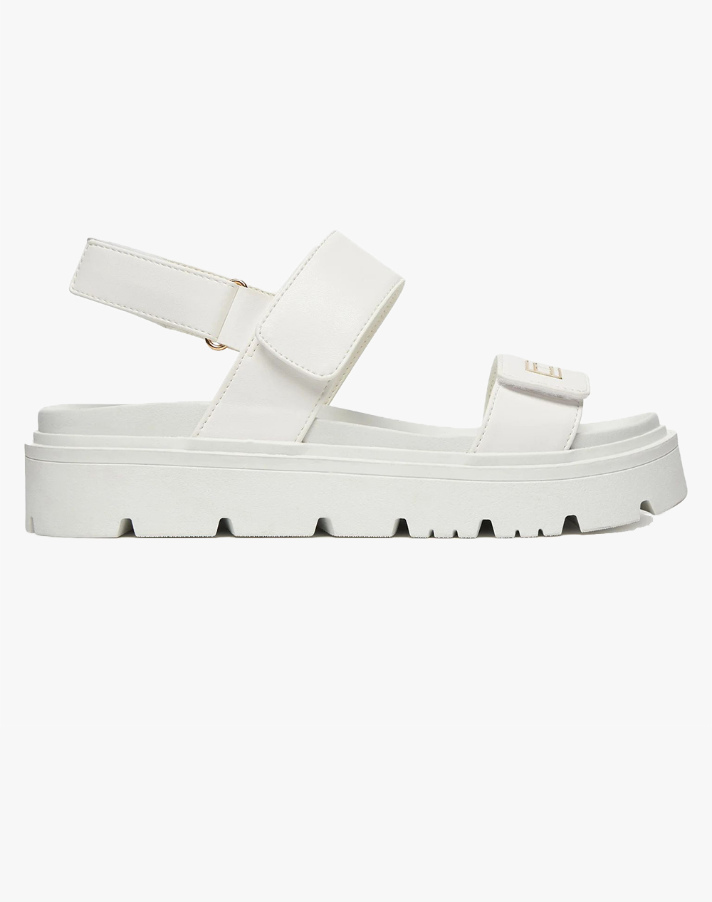 Tommy hilfiger velcro sandal female flat бяло
