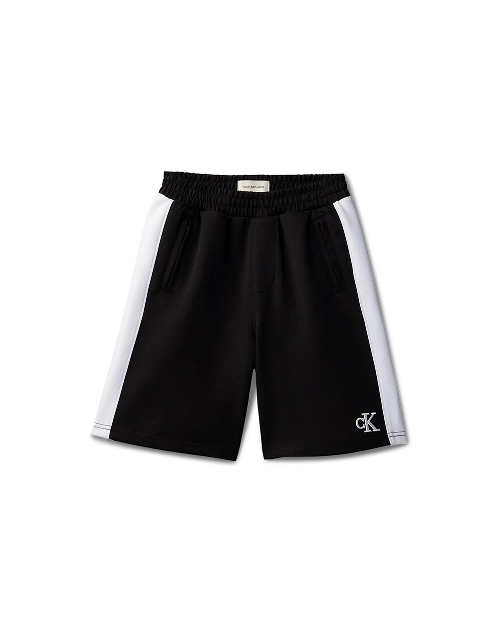 CALVIN KLEIN JEANS COLORBLOCK RELAXED SHORTS