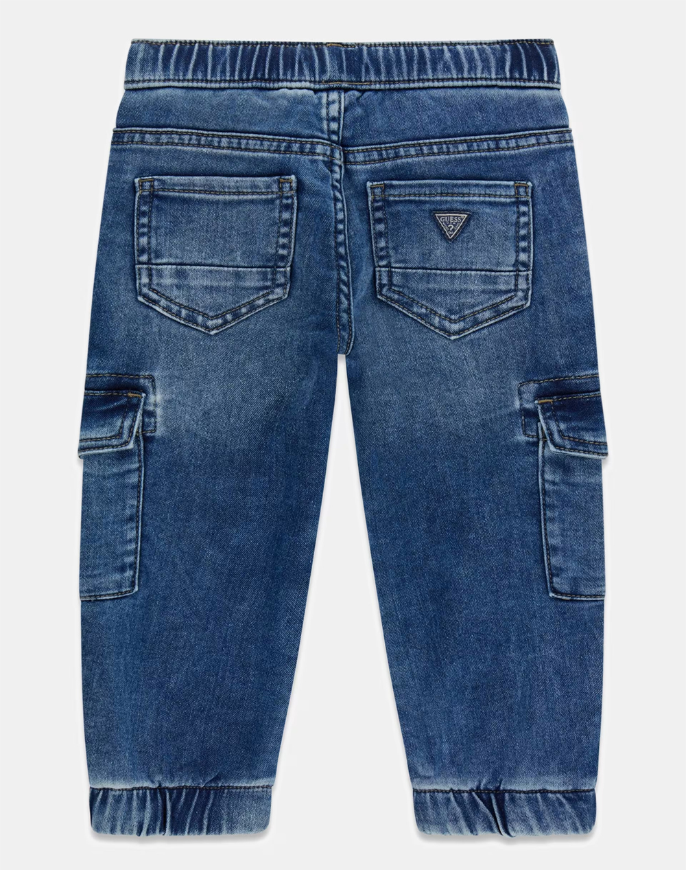 GUESS RELAXED CARGO KNIT DENIM PANTS TROUSERS ДЕТСКИ BOY