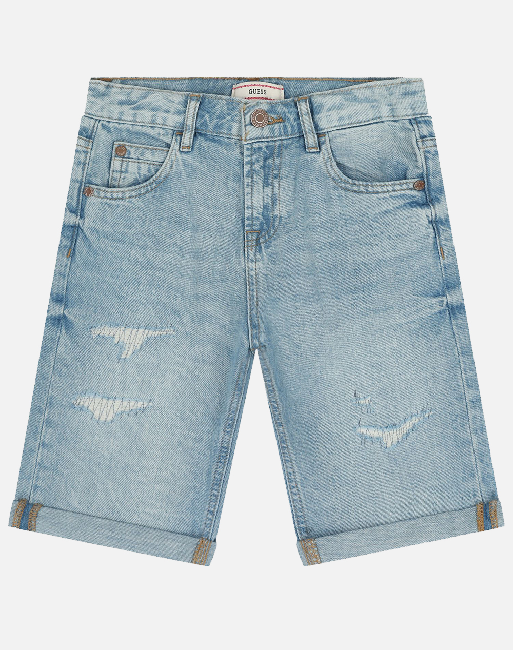 GUESS KIDS DENIM LINEN SHORTS ДЕТСКИ ШОРТИ BOY