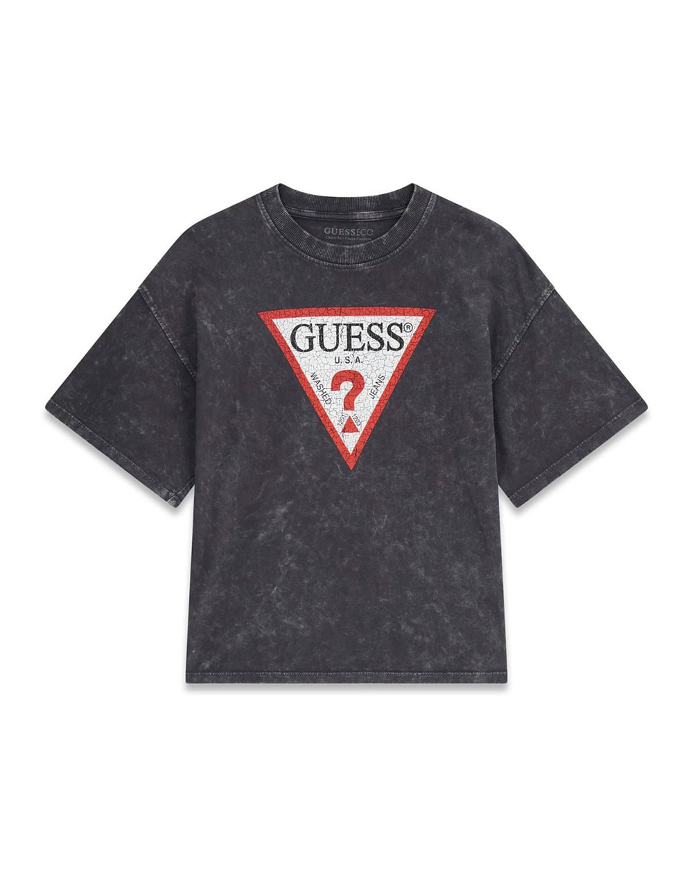 GUESS GMT DYE OVERSIZE SS T-SHIRT BLOUSE CHILDREN BOY