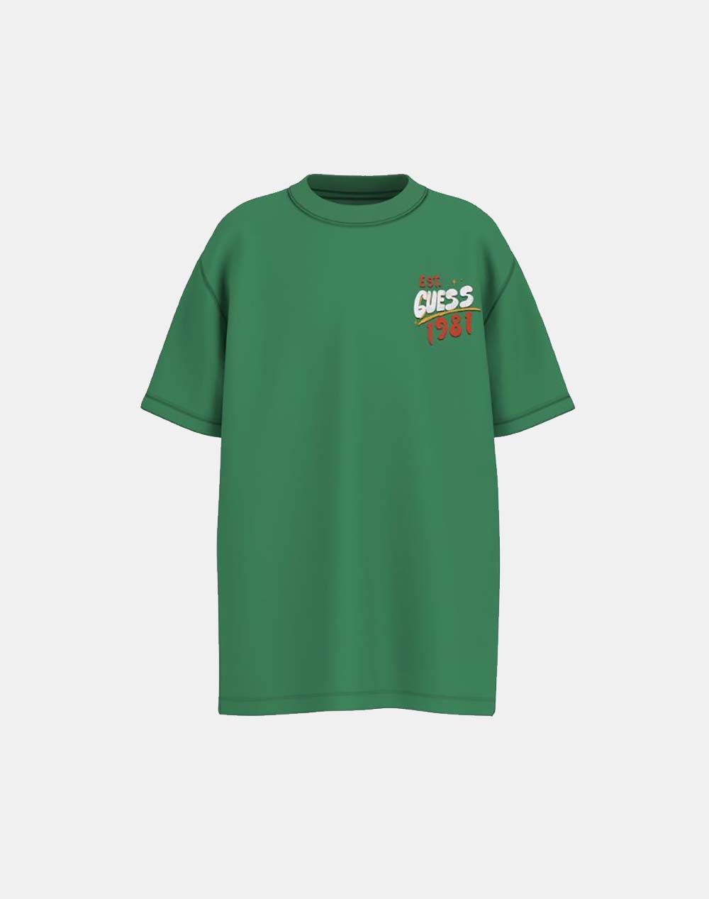 GUESS GMT DYE OVERSIZE SS T-SHIRT BLOUSE CHILDREN BOY