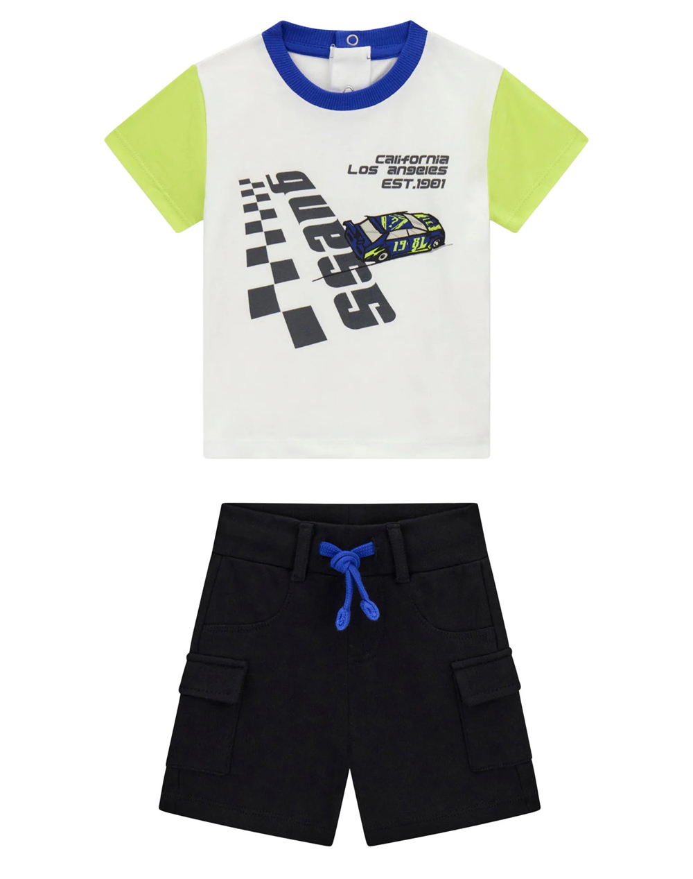 GUESS SET SS T-SHIRT+ACTIVE SHORTS SET ДЕТСКИ BOY