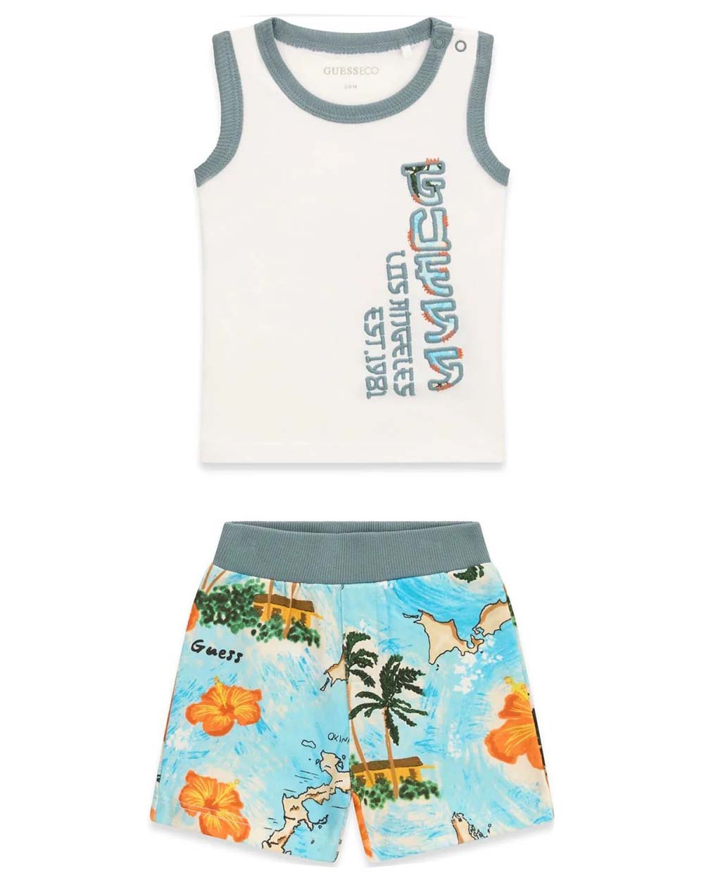 GUESS SET TANK TOP+ACTIVE SHORTSBOYS SET