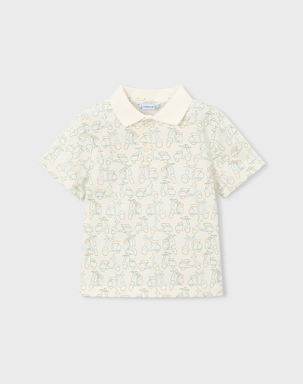 MAYORAL POLO SHORT SLEEVE PRINTED T-SHIRT