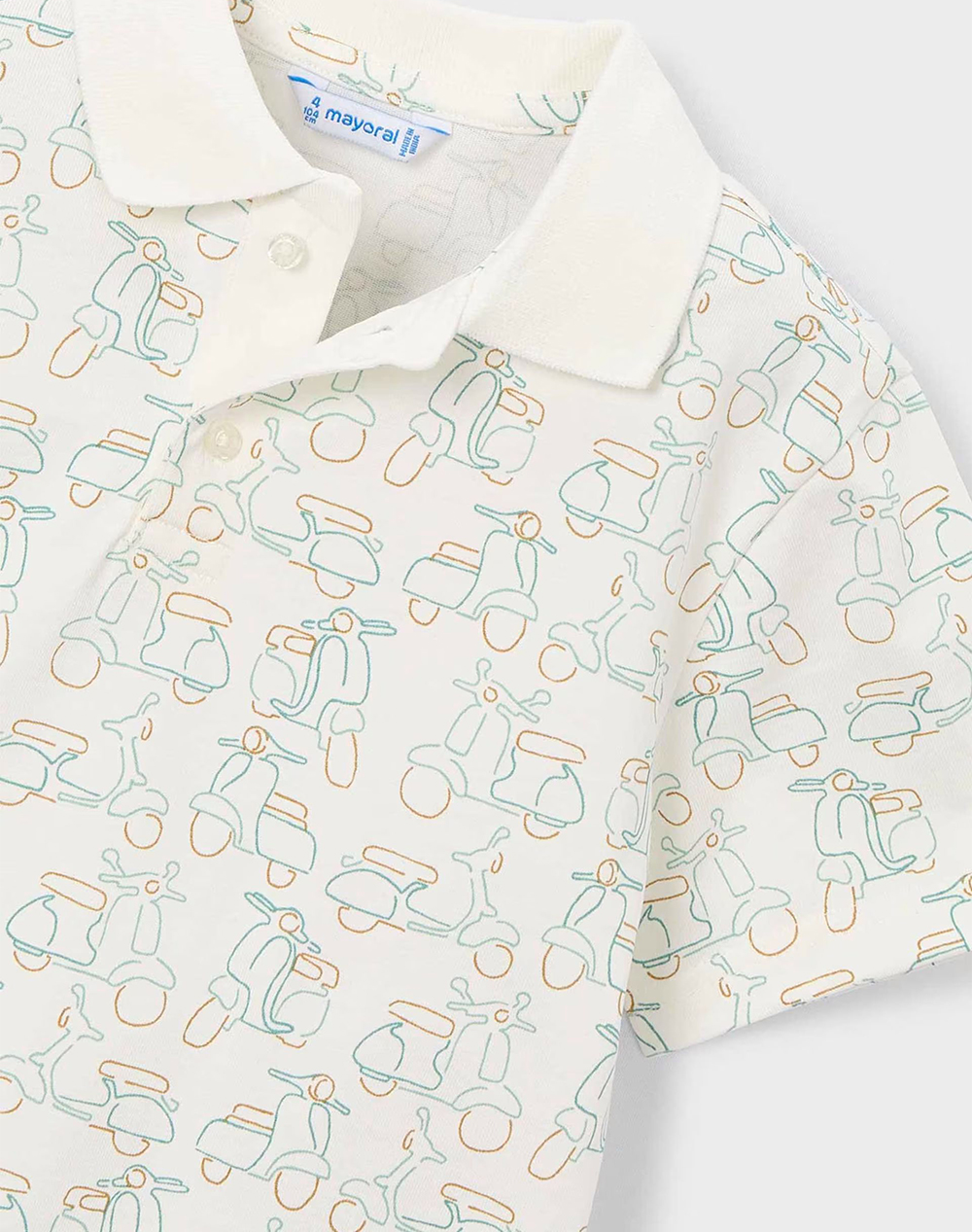 MAYORAL POLO SHORT SLEEVE PRINTED T-SHIRT