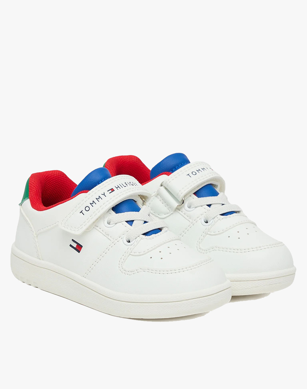 TOMMY HILFIGER LOW CUT LACE-UP/VELCRO SNEAKER