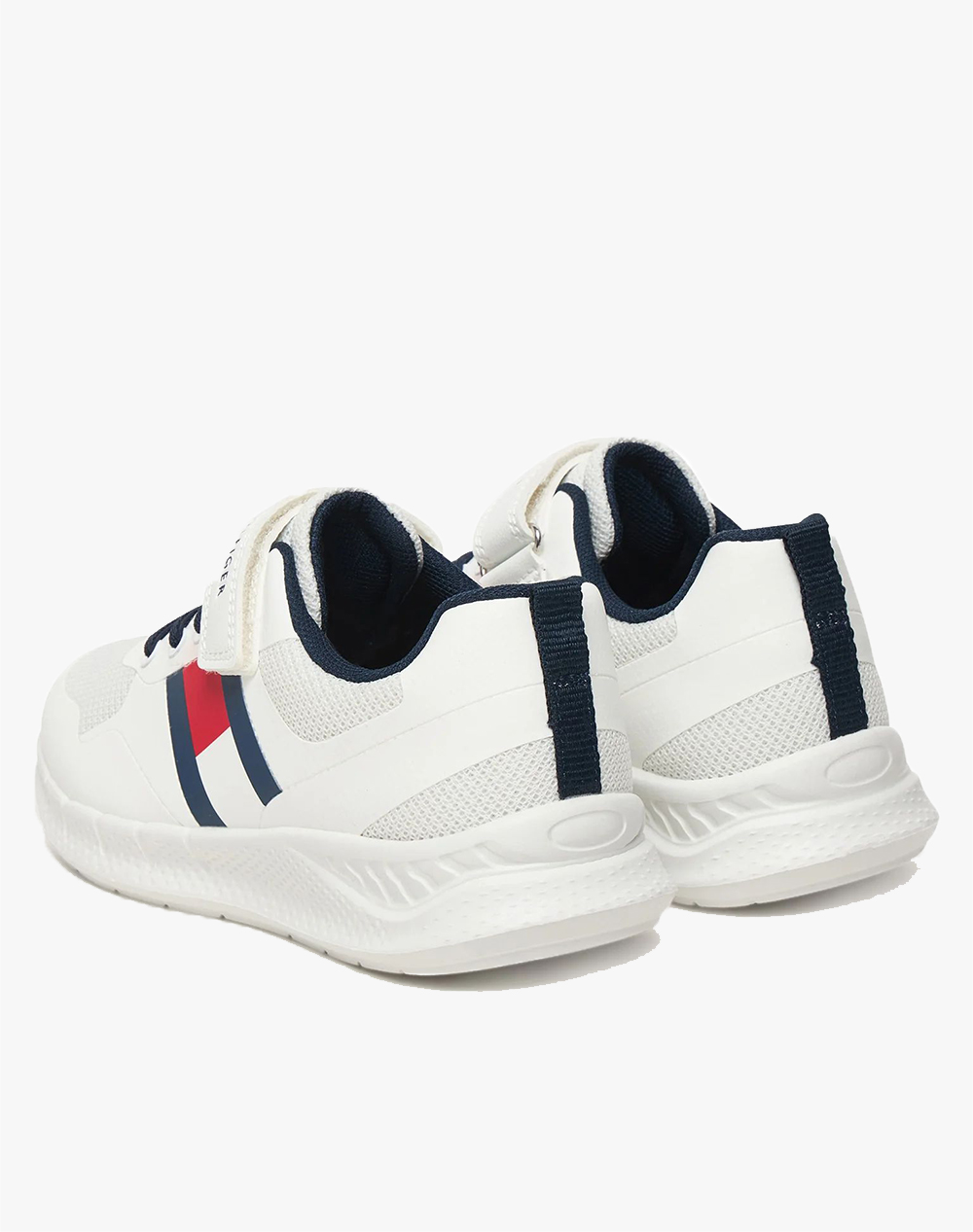 TOMMY HILFIGER FLAG LOW CUT LACE-UP/VELCRO SNEAKER
