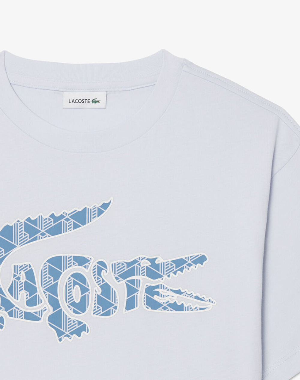 LACOSTE BLOUSE ΚΜ SS MONOGRAM TEE