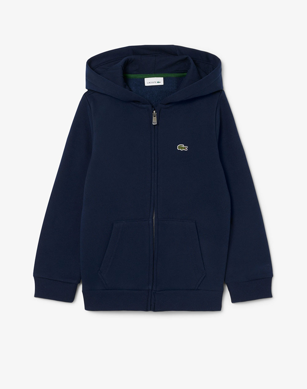 LACOSTE SWEATSHIRT ΜΜ CORE FLEECE FULL ZIP HOODIE