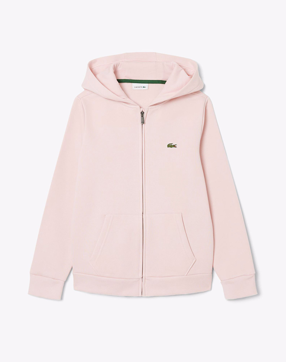 LACOSTE SWEATSHIRT ΜΜ CORE FLEECE FULL ZIP HOODIE