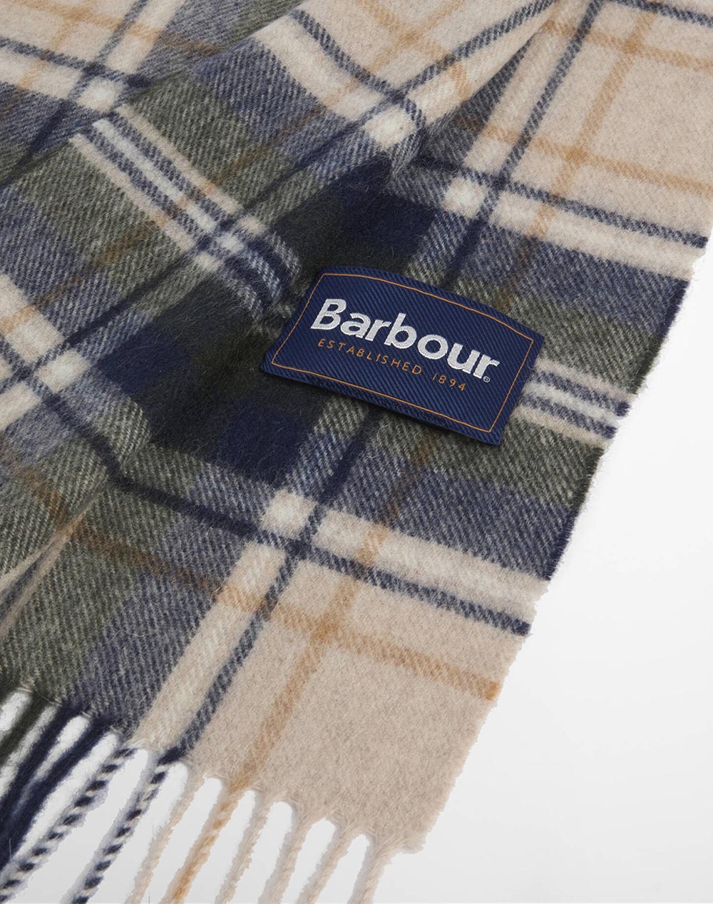 BARBOUR BARBOUR NEW CHECK TARTAN SCARF