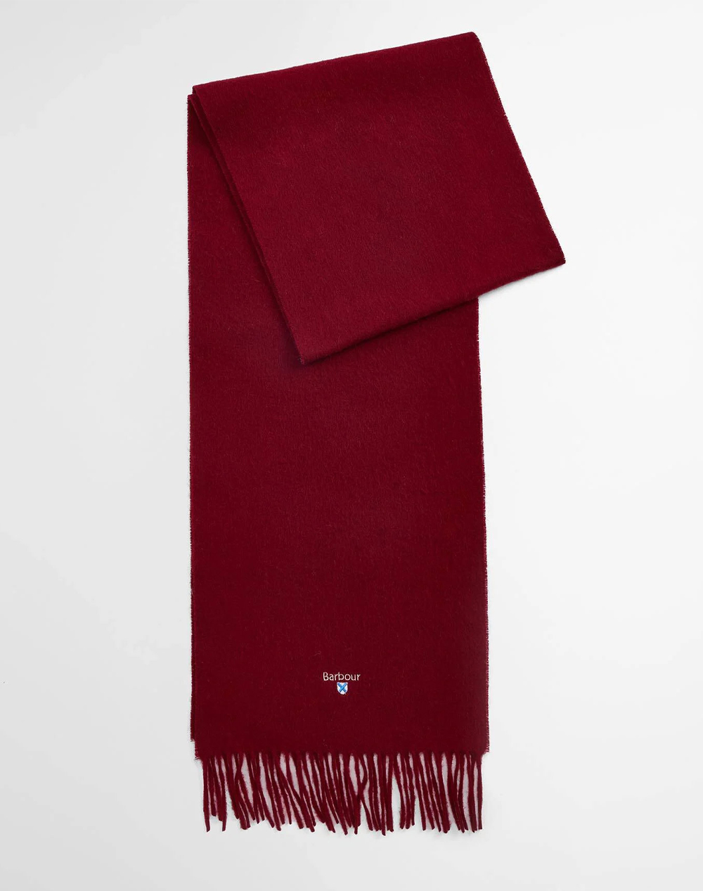 BARBOUR BARBOUR PLAIN LAMBSWOOL SCARF