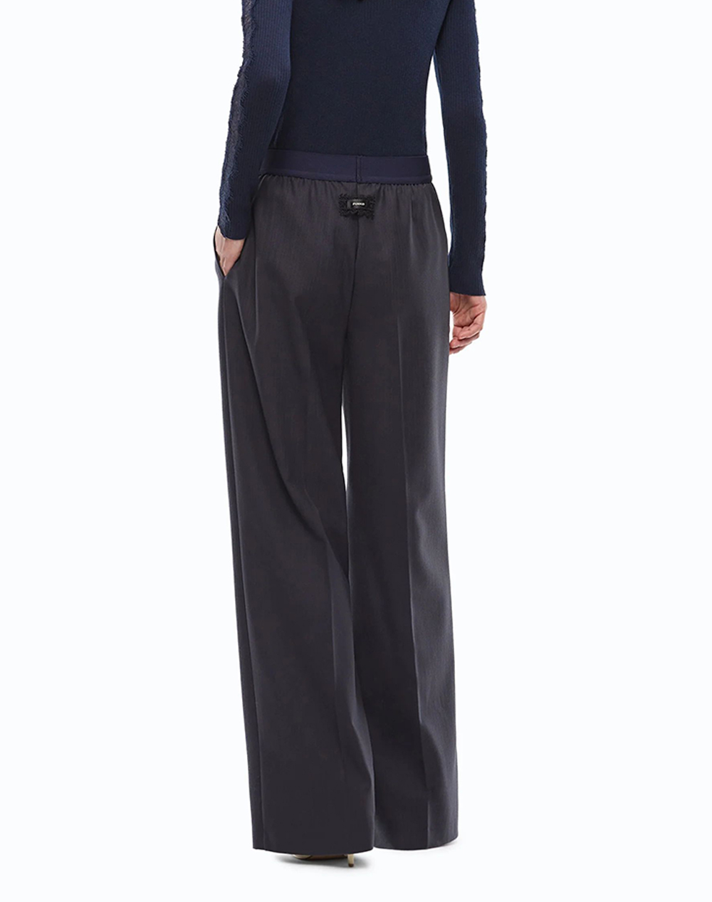 PINKO PHAIUS PANTALONE LANA ARMATURA