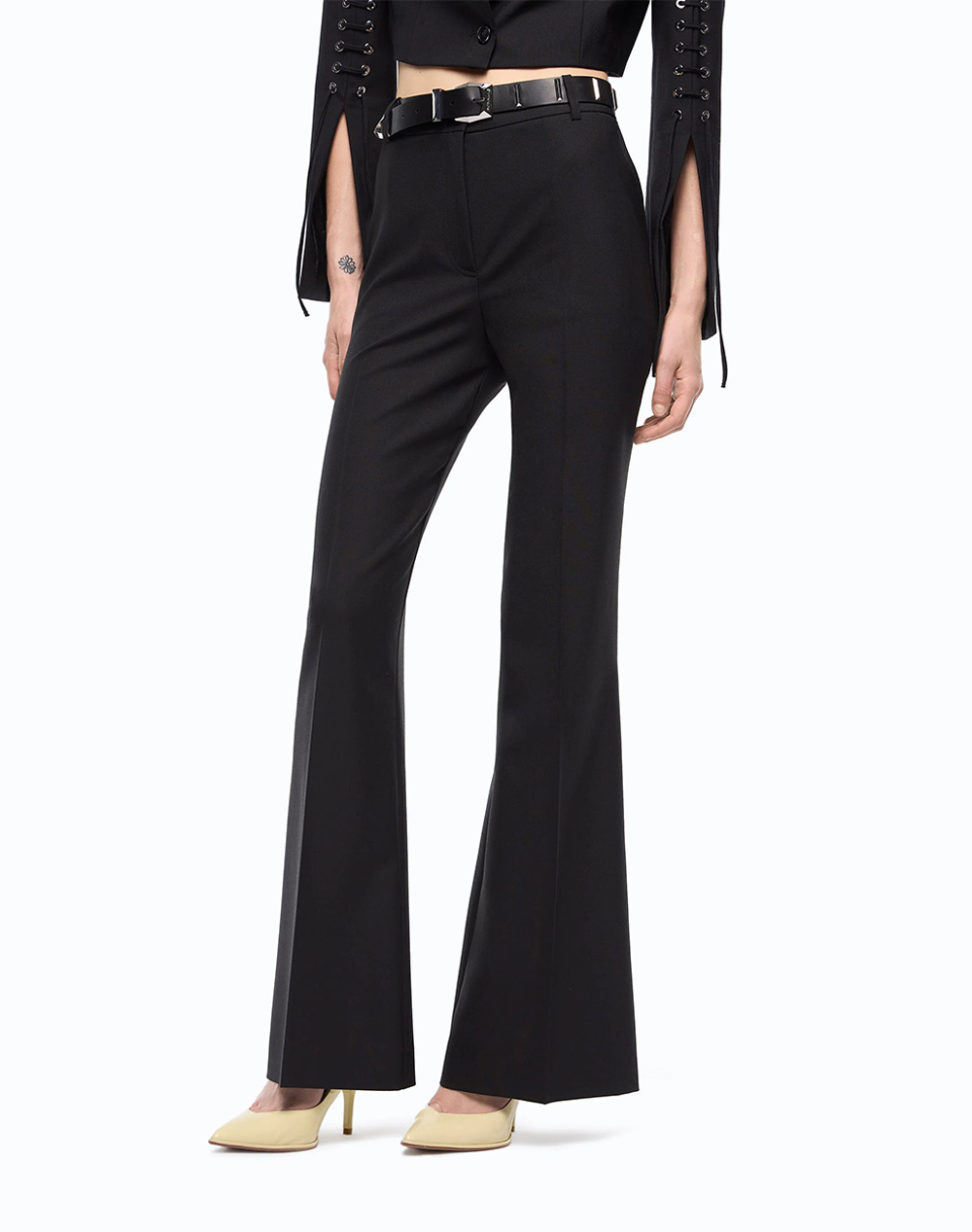 PINKO PETALO PANTALONE FRESCO LANA S