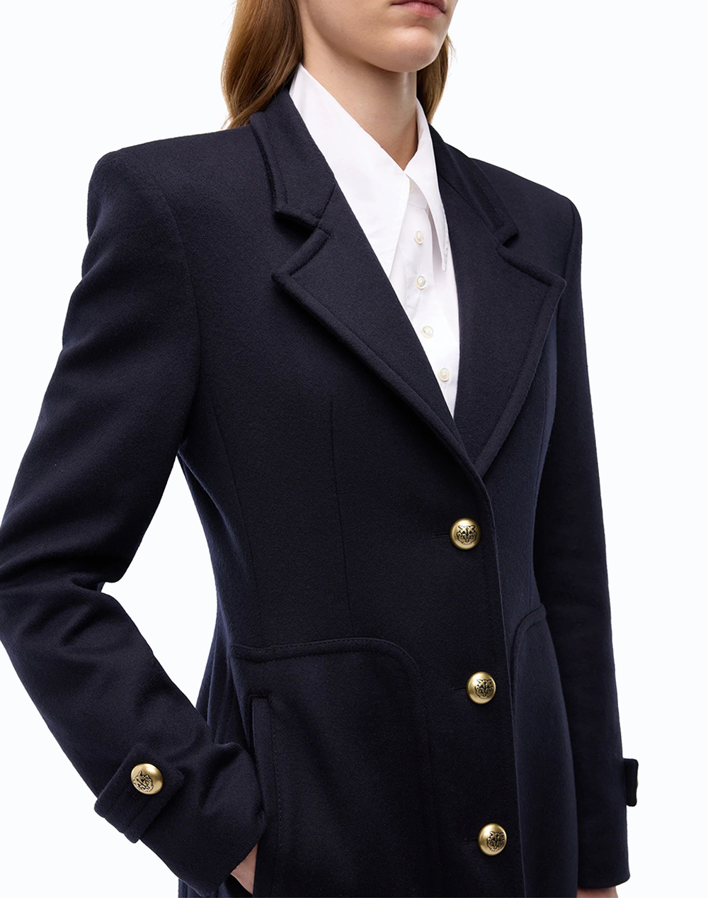 PINKO VERICI CAPPOTTO PANNO VELOUR