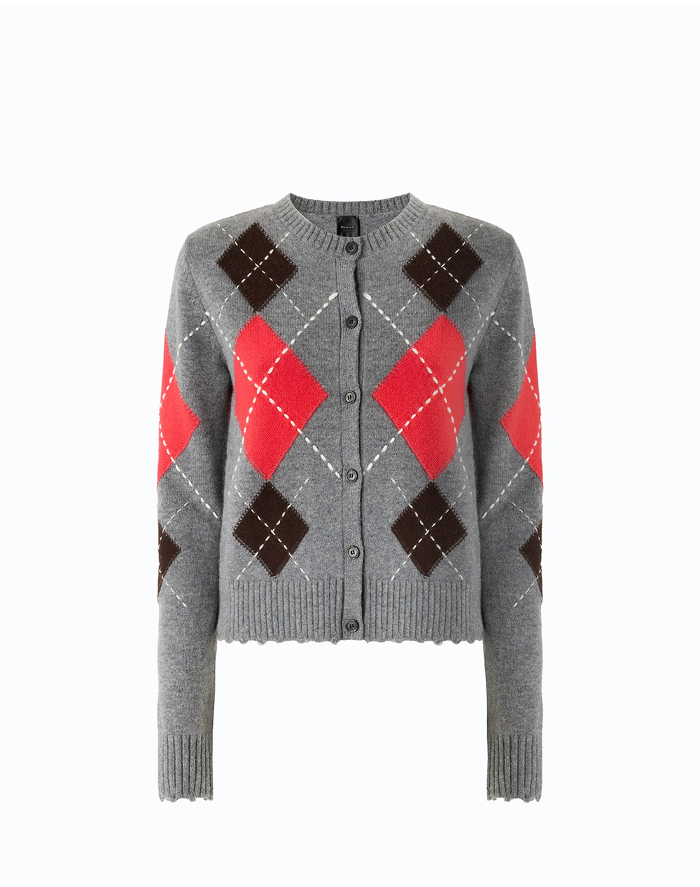 PINKO CARDIFF CARDIGAN ARGYLE CON CL