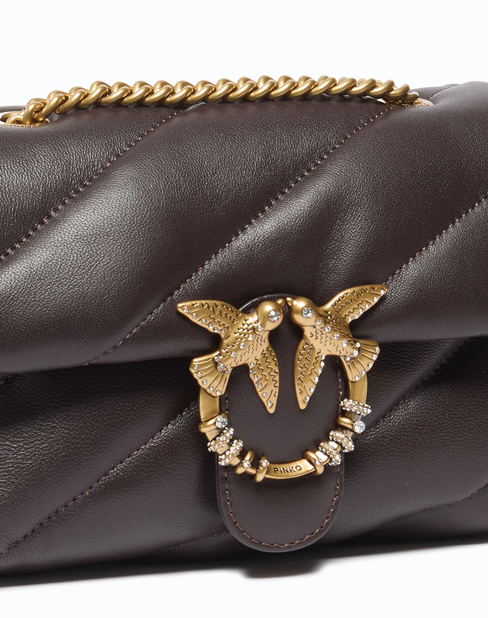 PINKO PUFF MINI NEW BUCKLE SHEEP NAP