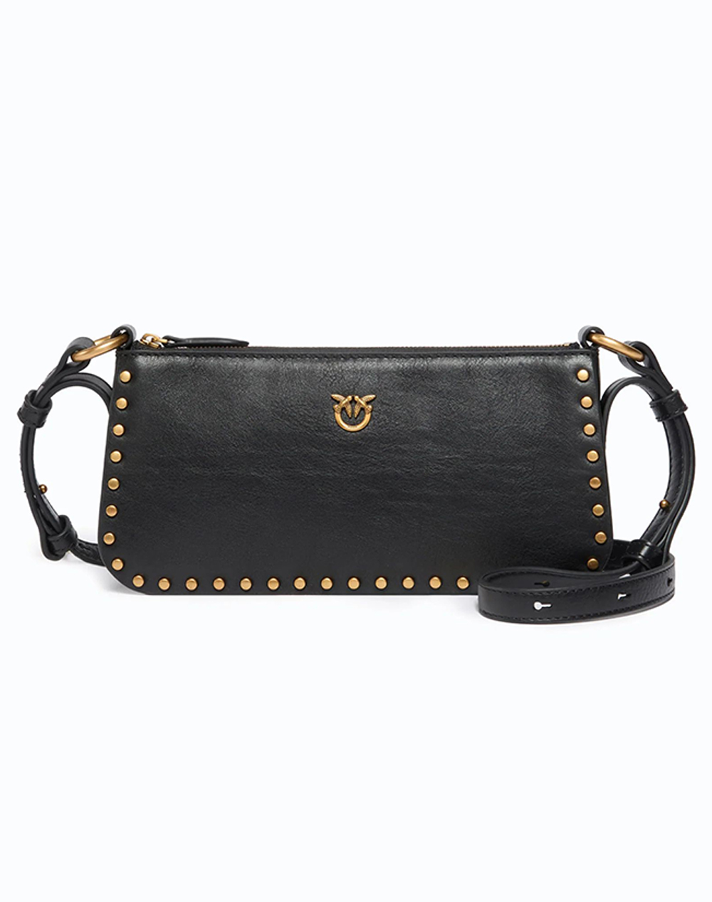 PINKO HALF MOON HORIZONTAL MINI STUD