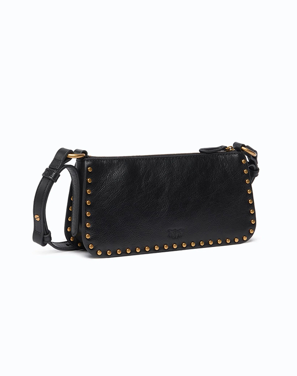 PINKO HALF MOON HORIZONTAL MINI STUD