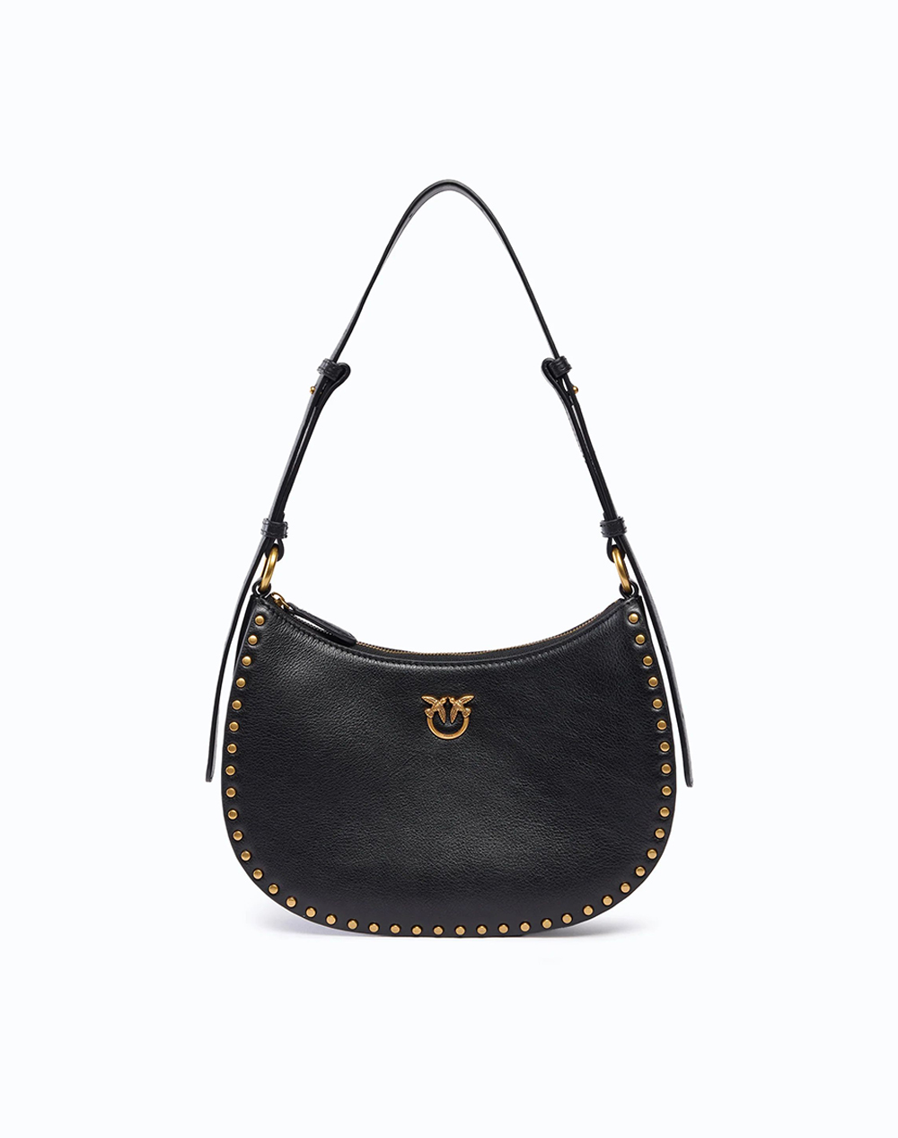 PINKO HALF MOON MINI STUDS VITELLO N