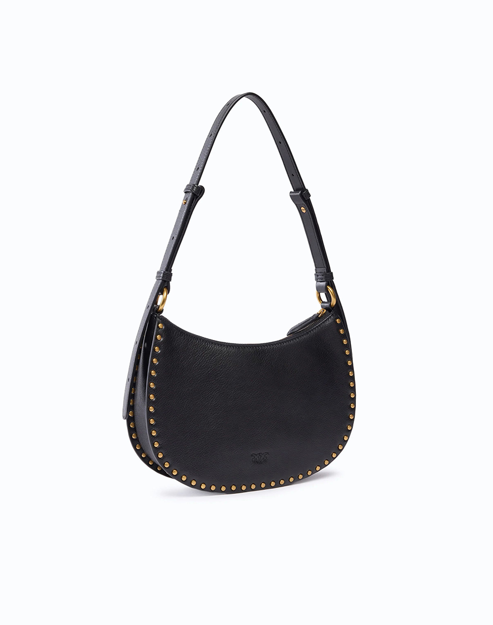 PINKO HALF MOON MINI STUDS VITELLO N