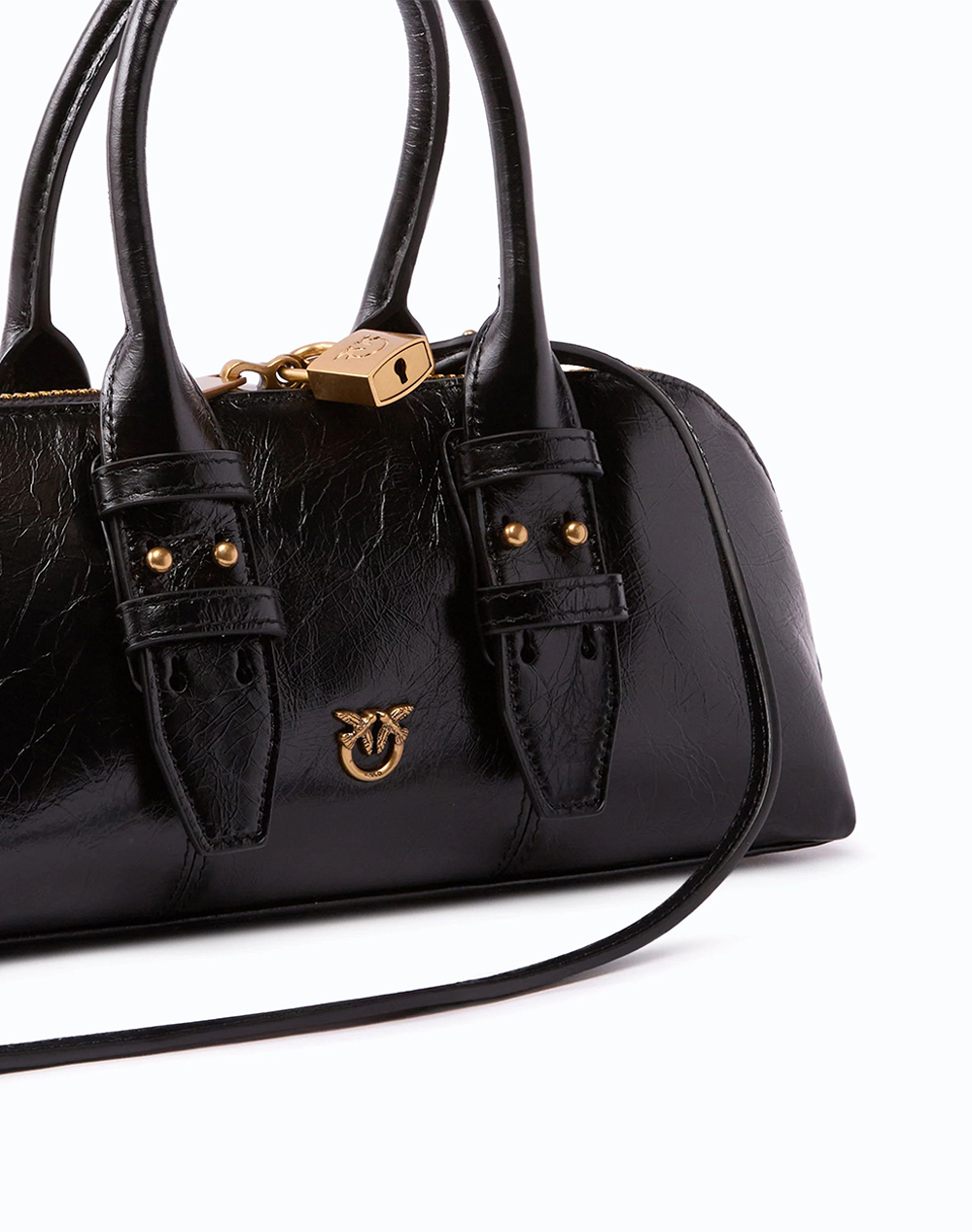 PINKO BOWLING BAG HORIZONTAL NEW SHI