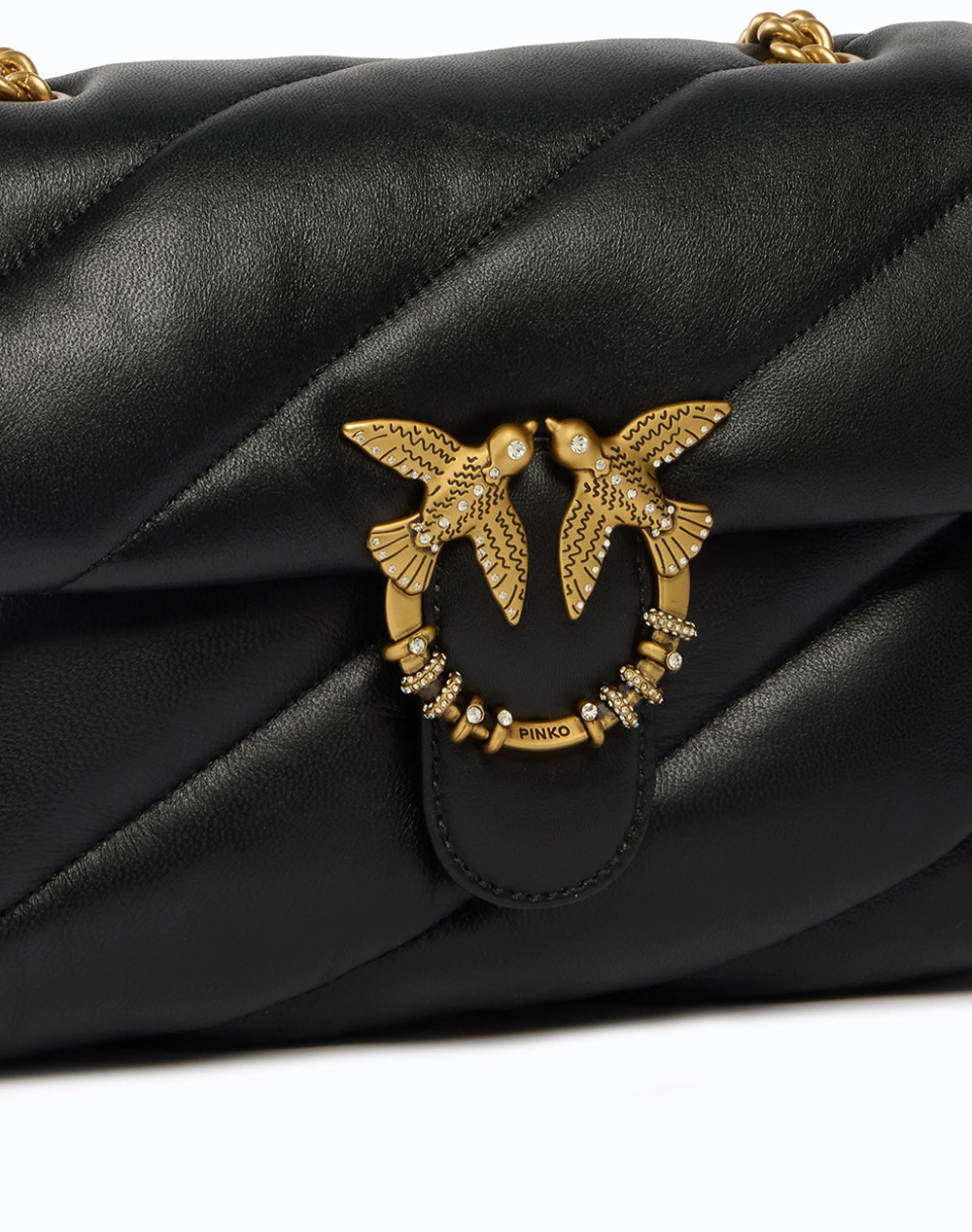 PINKO PUFF CLASSIC NEW BUCKLE SHEEP