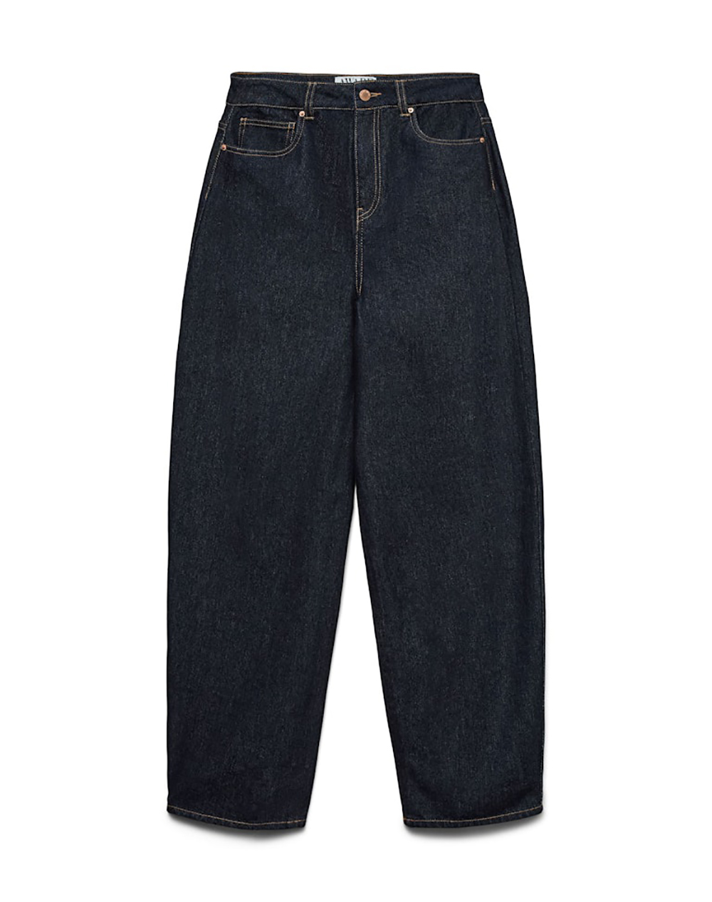 AWARE BY VERO MODA AWEVELINE HR BARREL ANK DNM JEANS SI333