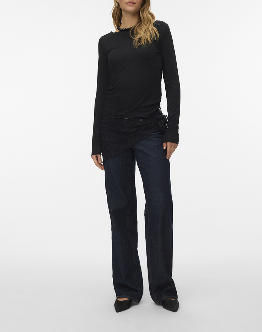 AWARE BY VERO MODA AWGLESHA LS BOATNECK TOP NOOS