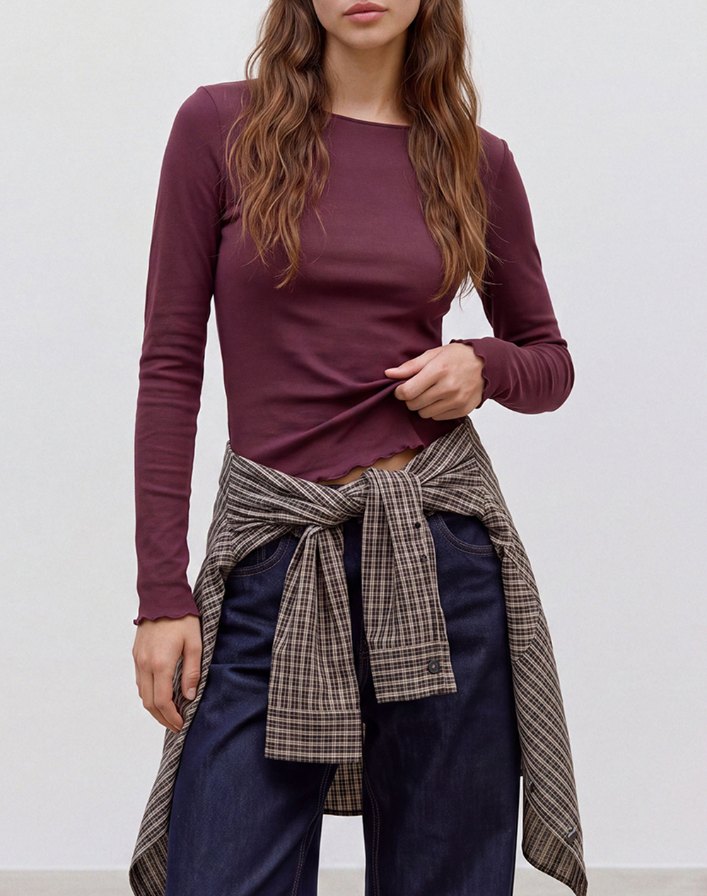 AWARE BY VERO MODA AWGLESHA LS BOATNECK TOP NOOS