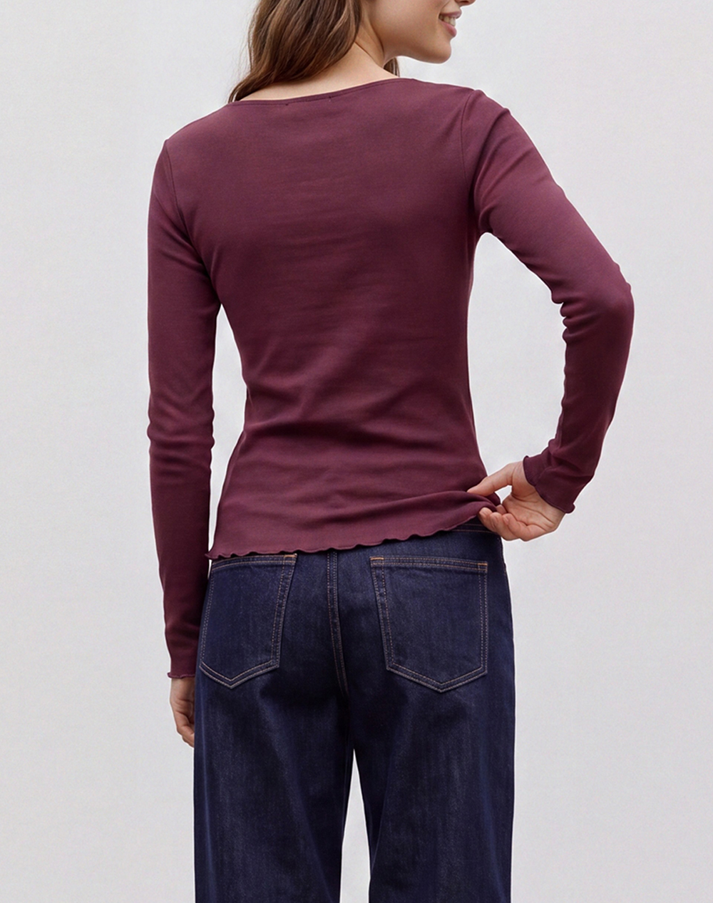 AWARE BY VERO MODA AWGLESHA LS BOATNECK TOP NOOS