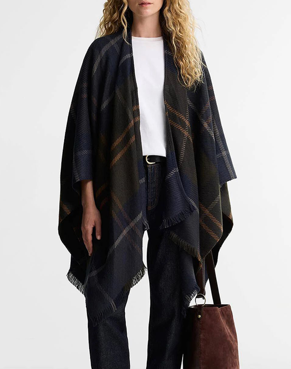 BARBOUR BARBOUR BLAIR TARTAN SERAPE
