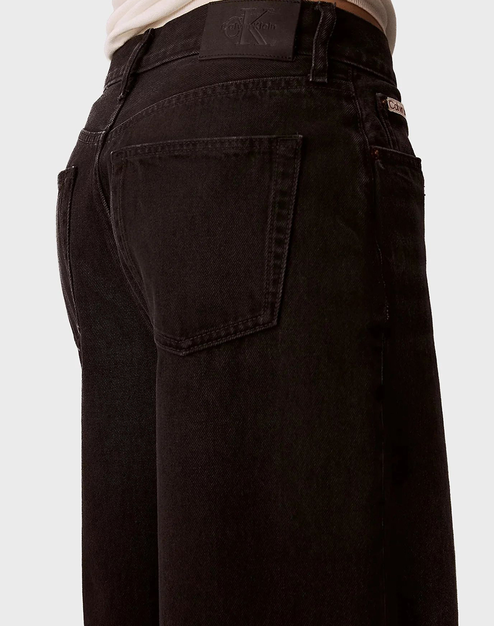 CALVIN KLEIN JEANS RELAXED BARREL JEAN EVENING BLAC