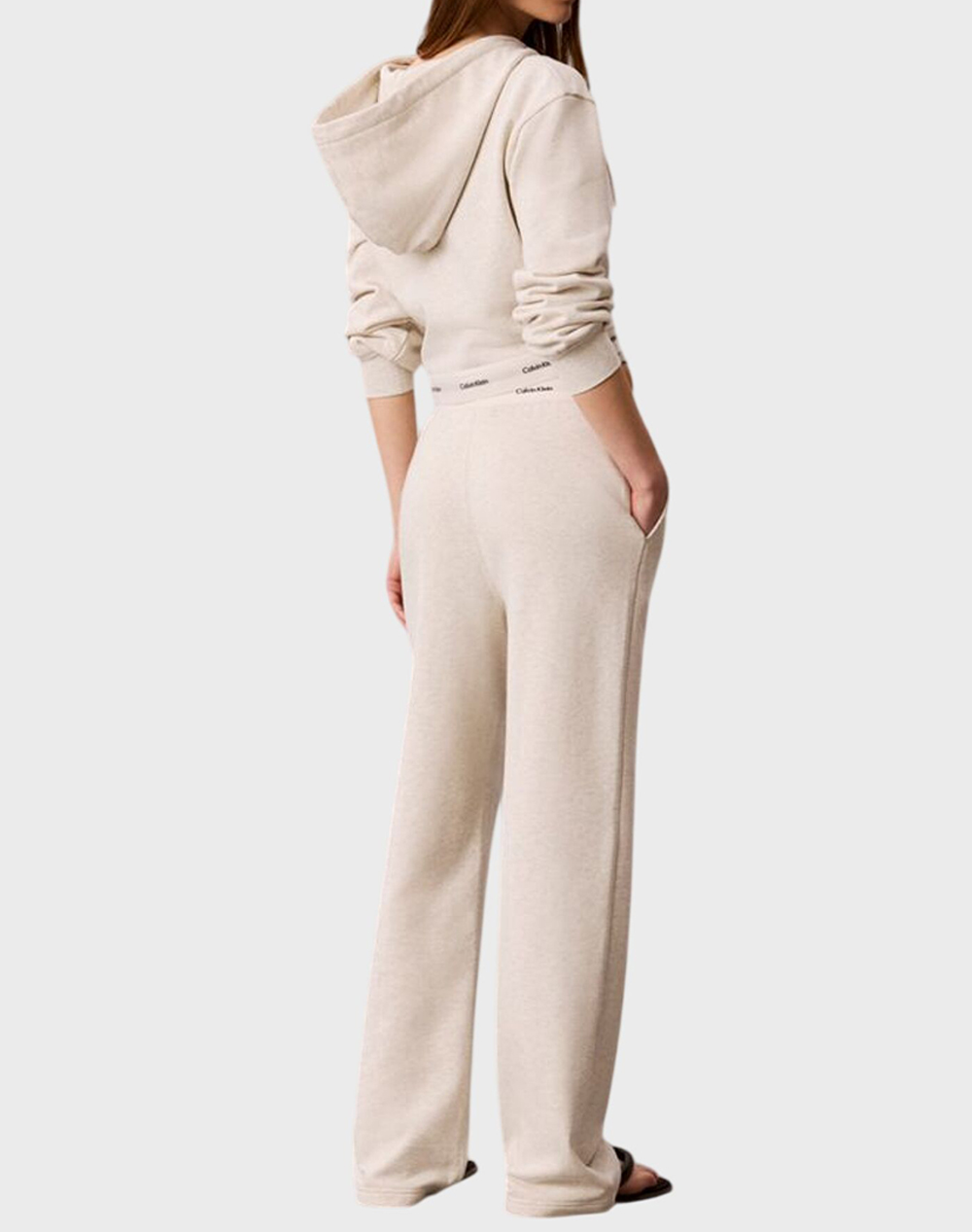 CALVIN KLEIN JEANS TERRY LOGO WAISTBAND TRACK PANT