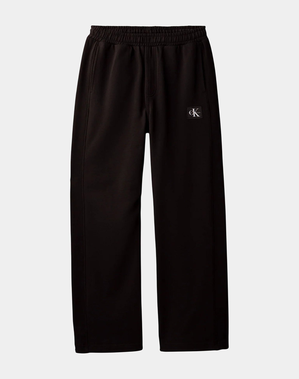 CALVIN KLEIN JEANS A- FRENCH TERRY BADGE LOGO PANT