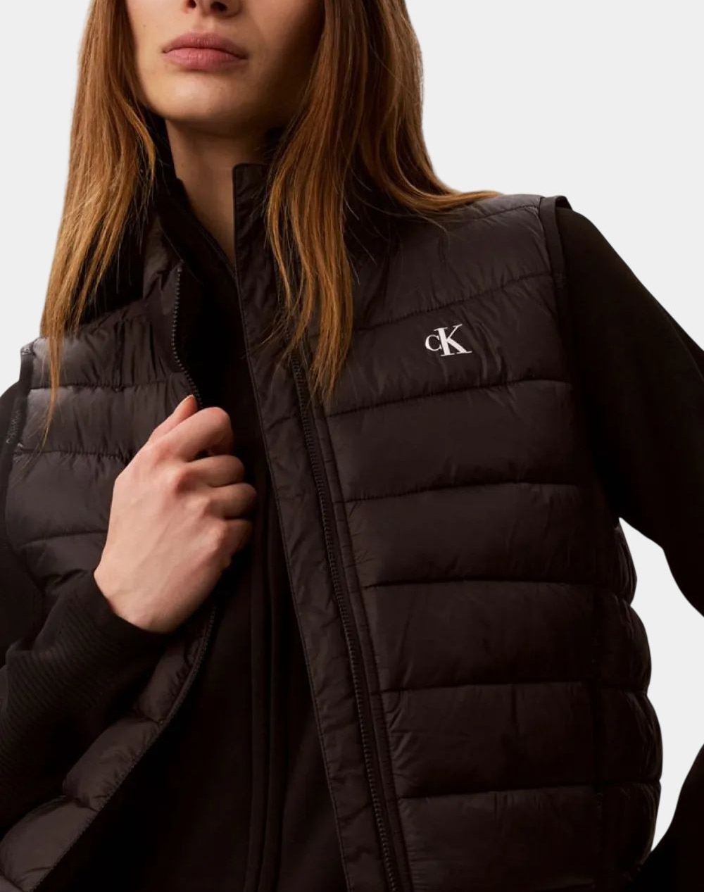 CALVIN KLEIN JEANS ULW SHORT CK PACKABLE PUFFER VES
