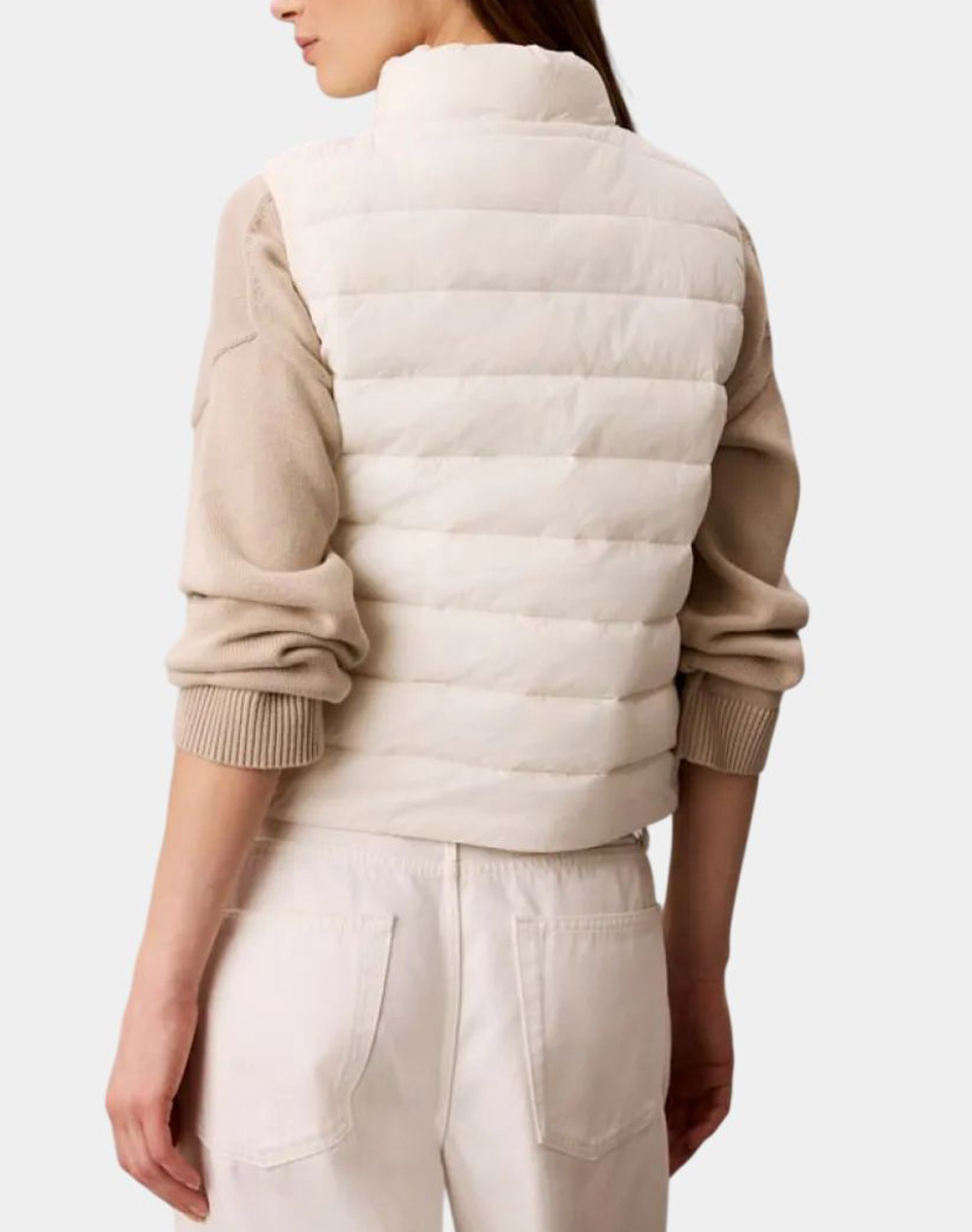 CALVIN KLEIN JEANS ULW SHORT CK PACKABLE PUFFER VES