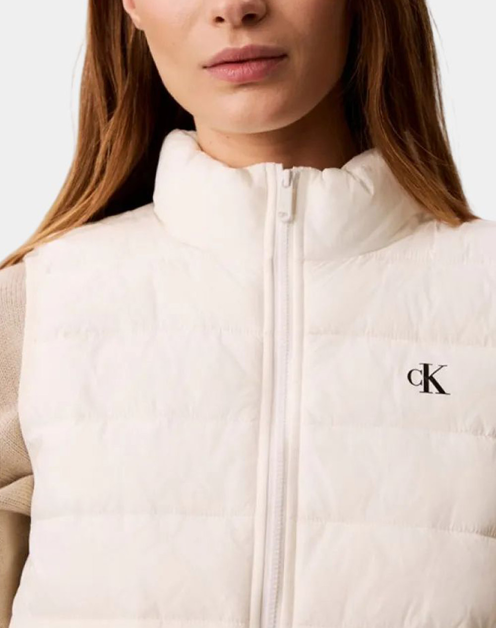 CALVIN KLEIN JEANS ULW SHORT CK PACKABLE PUFFER VES